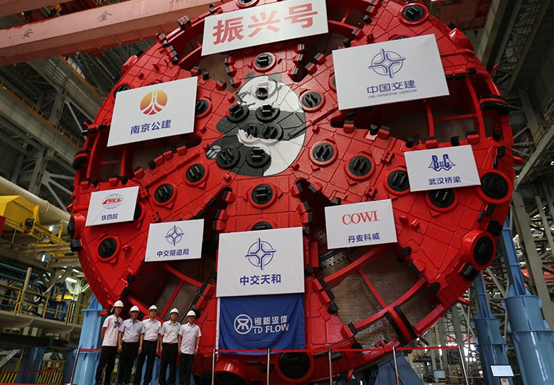 銅都流體研制的裝置成功應用南京和燕路超大直徑盾構機“振興號”